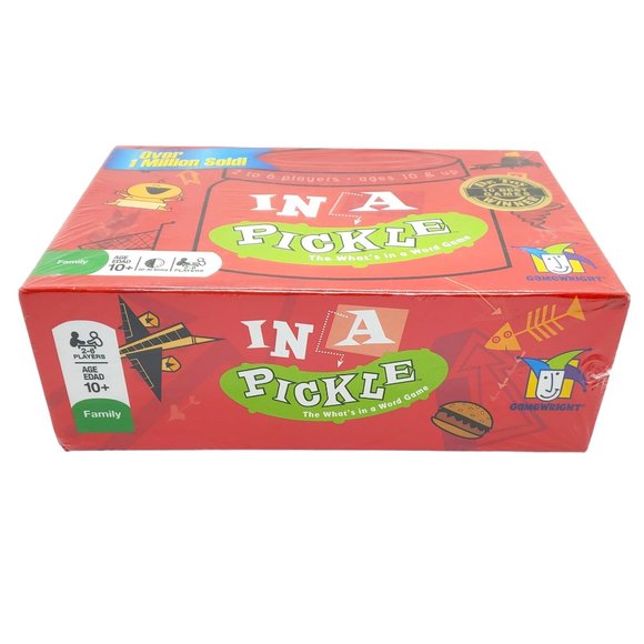 Gamewright Games New Sealed Gamewright In A Pickle Word Card Game